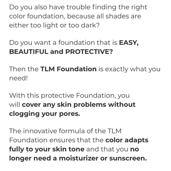 Foundation that adapts to any skin color. - Picture 4 of 4